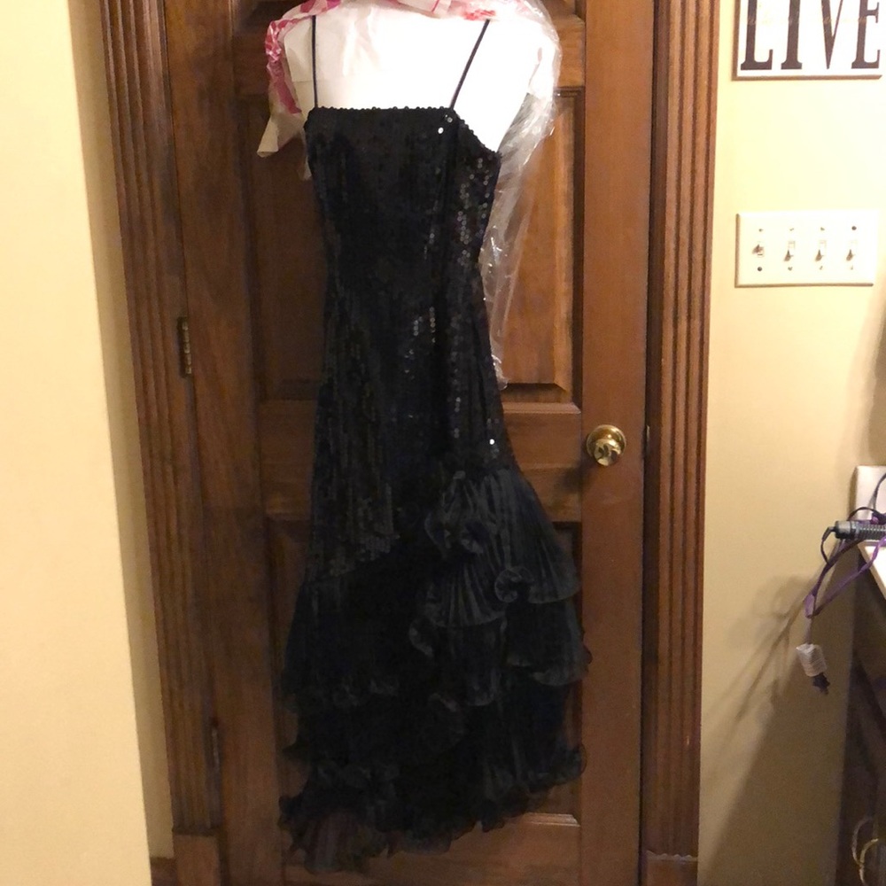 Black formal dress